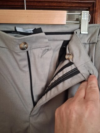 Pantaloni uomo grigio eleganti