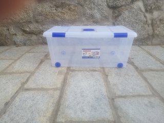 2 Cajas Plástico PlasticForte 61L