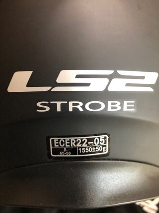 Casco Moto LS2 Negro Mate
