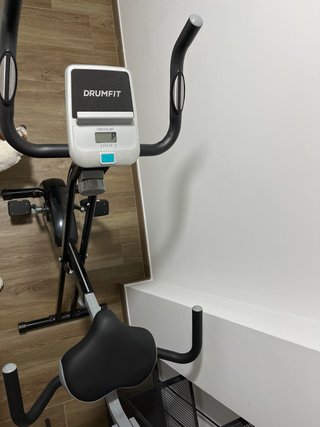 Bicicleta Estática Drumfit Negra