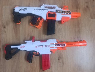 Nerf Ultra Select y Strike Automáticas