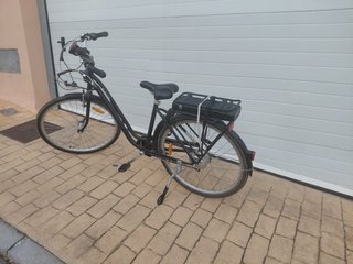 Bicicleta Eléctrica Btwin Paseo Negra
