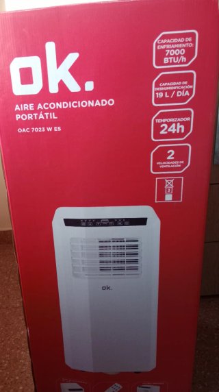 Aire Acondicionado Portátil OK.