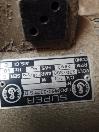 2 Motores Industrial Caralf Made in Spain