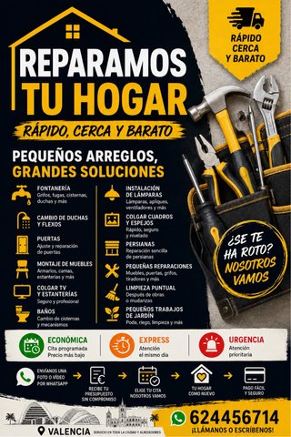 Reparamos tu hogar|Valencia