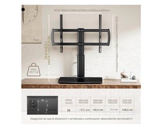 Soporte TV Negro