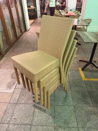 70 Sillas de mimbre para exterior