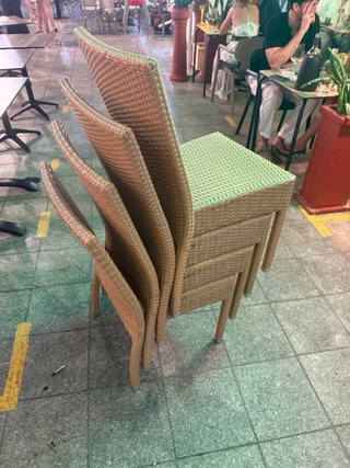 70 Sillas de mimbre para exterior