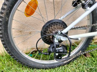 Bicicleta Infantil Rockrider Blanca