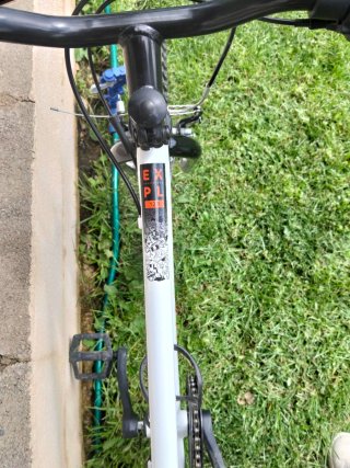 Bicicleta Infantil Rockrider Blanca