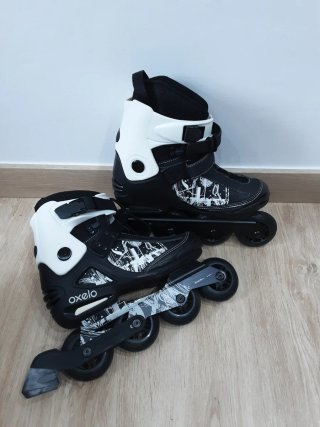 Patines en línea Oxelo con bolsa y protecciones