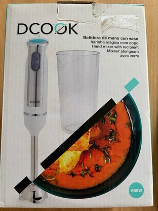 Batidora DCOOK 600W con vaso medidor NUEVA