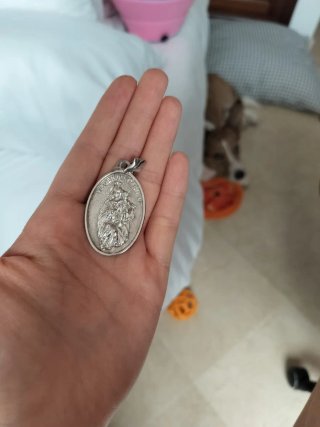 Medalla Plata Virgen del Carmen