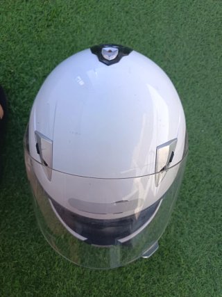 Casco Astone GTO. Talla S, color blanco