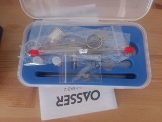 OASSER aerógrafo Set AK2-2