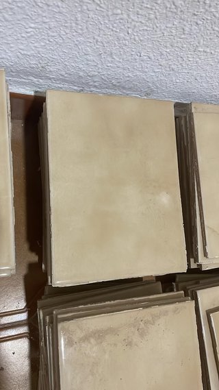 Baldosas de suelo color terracota