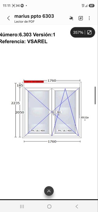 Ventanas nuevas