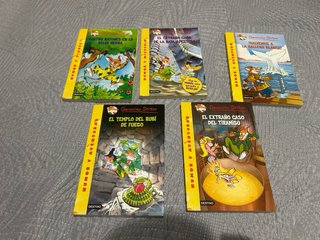 Lote 16 libros Geronimo Stilton