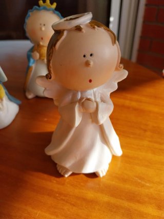 Belen infantil resina 6 pzs