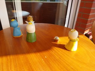 Belen infantil resina 6 pzs