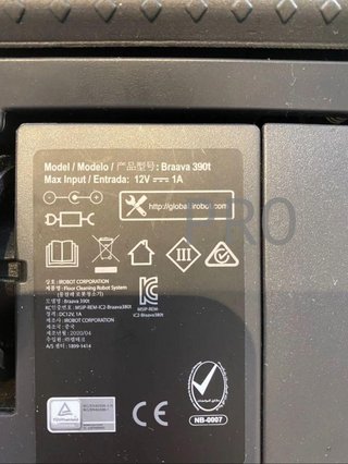 robot de limpieza de suelos iRobot Braava 390t