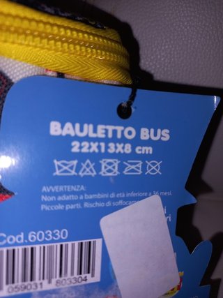 Young People Kids Bauletto Bus
