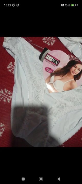 Completo intimo HANA bianco taglia XL