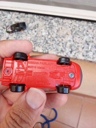 Hot Wheels Coche Rojo Greddy 2015