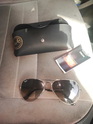 Gafas de sol Ray-Ban Aviator plata