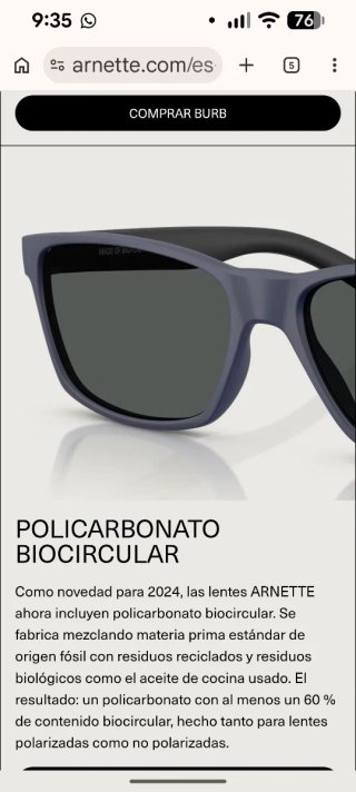 Montura de gafas Arnette