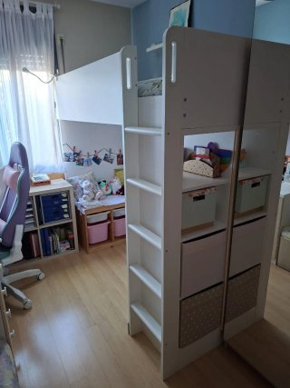 Cama alta infantil IKEA SMÅSTAD