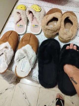 Zapatillas de estar por casa las tallas son 36,37