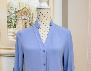 Vestido camisero azul turquesa Talla M