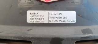 Silla Hamax Siesta Reclinable Bicicleta