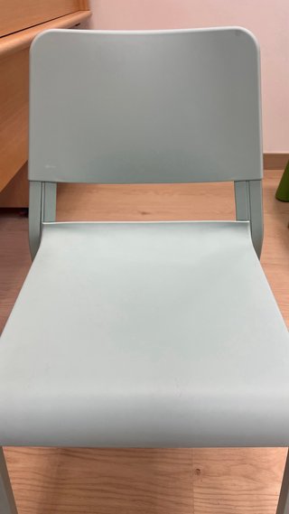 Silla Ikea Teodores verde agua