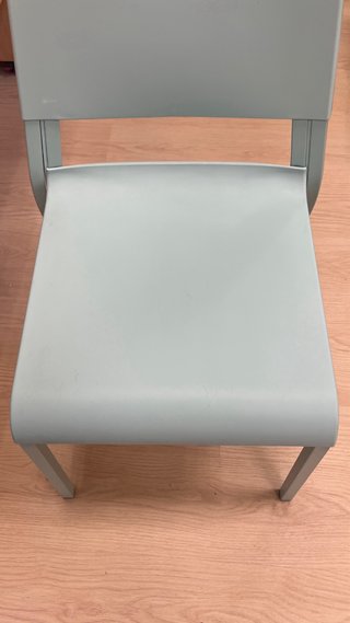 Silla Ikea Teodores verde agua