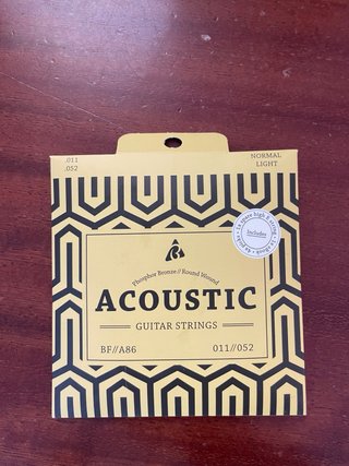 Guitarra acústica Johnson by AXL + funda + cuerdas