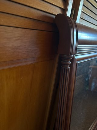 Espejo Madera Maciza Clásico Grande