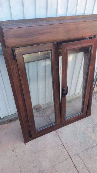 Ventana aluminio abatible oscilobatiente