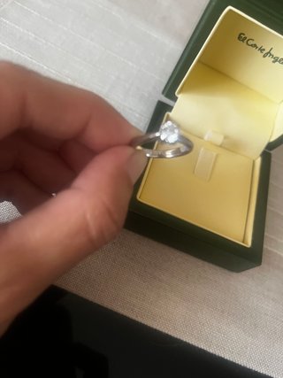 Anillo Solitario Oro 18k Diamante 0.50ct