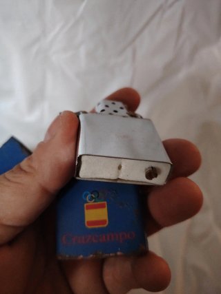 Accendino Cruzcampo stile Zippo