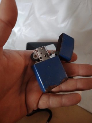 Accendino Cruzcampo stile Zippo
