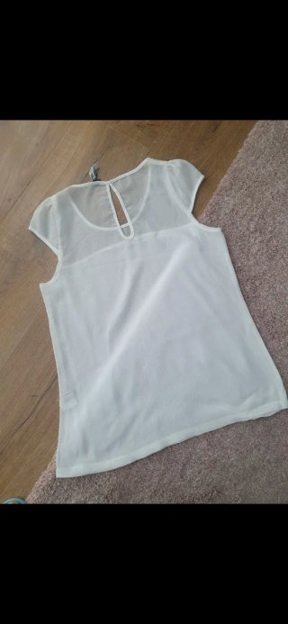 Blusa Stradivarius blanca