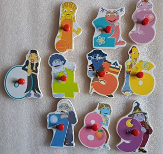 Puzzle infantil números 0,1,2,3,4,5,6,7,8,9