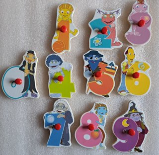 Puzzle infantil números 0,1,2,3,4,5,6,7,8,9