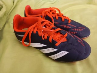 Zapatillas Adidas Predator Fútbol Negro/Rojo
