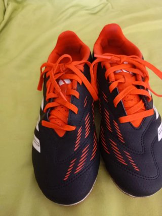 Zapatillas Adidas Predator Fútbol Negro/Rojo