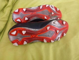 Zapatillas Adidas Predator Fútbol Negro/Rojo