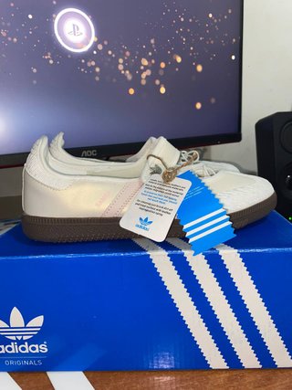 Adidas Samba Jane W Blancas Rosas