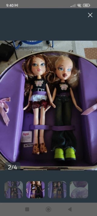 Maletín Bratz con 4 Muñecas
